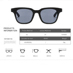 Lot de 9 lunettes de soleil carrées de chez 605 Visions